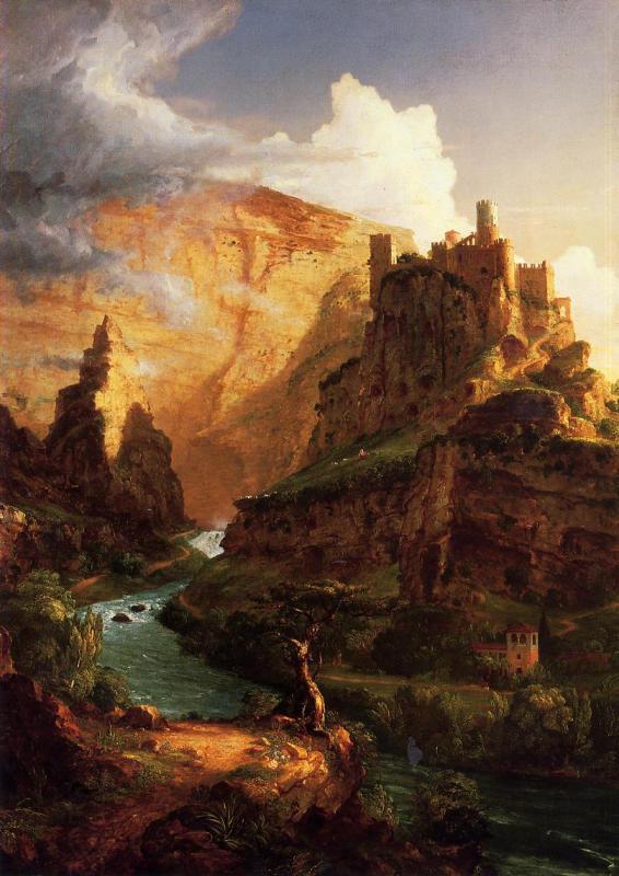 Thomas Cole Valley of the Vaucluse China oil painting art